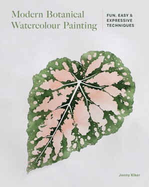 Modern Botanical Watercolor Painting