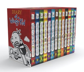 Diary of a Wimpy Kid Box of Books (1-13)